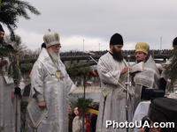 Праздник Крещения 2001 года в Киеве