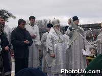 Праздник Крещения 2001 года в Киеве