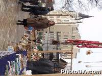 Первый день весны. Андреевский спуск. Киев