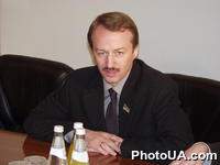 Руководитель депутатской фракции Социал демократической партии Украины (объединенной) А.Зинченко на встрече с депутатом Сейма Республики Польша, экс-премьер-министром Республики Польша В.Тимошевичем