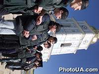 Участники митинга-похода Памяти и Предостережения, организованного Форумом национального спасения и партией "Батькивщина"