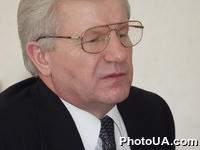 Народный депутат Украины, лидер Социалистической партии Александр Мороз во время интернет-конференции, проводимой интернет-изданием "Эксперт-Центр"