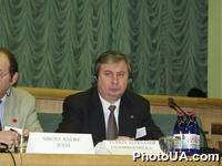 Председатель профсоюза АТОМ (Украина) Александр Юркин на конференции ICEM "Атомная энергетика и работники отрасли в пост-Чернобыльском мире"