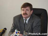 Пресс-конференция в Фонде государственного имущества Украины "Мероприятия по обоспечению проведения тендера по продаже пакетов акции энергокомпании" при участии заместителя ФГИУ Леонида Кальниченко
