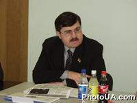 Народный депутат Украины Игорь Плужников на заседании политбюро Социал-демократической партии Украины (Объединенной)