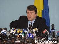 Пресс-конференция премьер-министра Украины Виктора Ющенко
