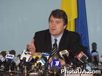 Пресс-конференция премьер-министра Украины Виктора Ющенко