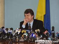 Пресс-конференция премьер-министра Украины Виктора Ющенко