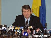 Пресс-конференция премьер-министра Украины Виктора Ющенко