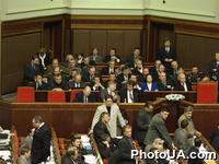Правительство Виктора Ющенко после принятия Верховным Советом Украины резолюции о недоверии правительству
