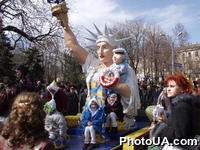 Праздник "Юморина-2001" в Одессе