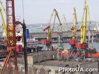 Морской порт в Одессе