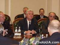Официальная встреча Президента Республики Молдова Владимира Воронина с Главой Верховного Совета Украины Иваном Плющем  во время двухдневного визита Президента Молдовы в Украину