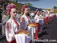 Открытие III летних юношеских спортивных игр Украины 2001 года (г.Белая Церковь, Киевской обл.)