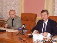 Рабочее совещание Комитета ВС Украины по вопросам свободы слова и информации "О мероприятиях по защите общественной морали и сознания на отечественном телевидении, в системе видео- и кинопроката". А. Зинченко, Б. Холод