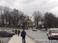 Парковая аллея в Киеве