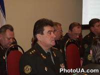 Начальник Генерального штаба Вооруженных Сил Украины Петр Шуляк на встрече министра обороны Украины Владимира Шкидченко с руководителями диппредставительств иностранных государств акред-х в Украине