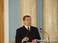 Заседание Совета экспортеров при Кабинета Министров Украины "Усовершенствование государственной экспортной политики". Главный докладчик на заседании Министр экономики по вопросам европейской интеграции Украины александр Шлапак (г. Киев, Кабмин)