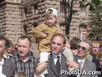 Киевляне встречают 1 мая