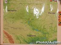 Географическая карта (Украина-Россия-Беларусь)