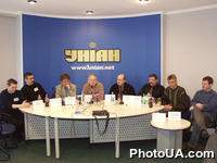 Пресс-конференция, посвященная четвертому украинскому семинару карикатуристов "Свобода слова"