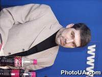 Пресс-конференция посвященная выходу первого номера ежедневной "Газеты по-киевски". На фото: Президент Украинской Ассоциации Издателей Периодической Прессы Михаил Вейсберг