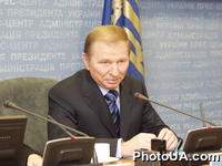 Пресс-конференция Президента Украины Леонида Кучмы
