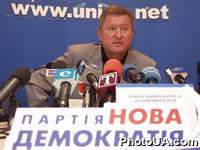Пресс-конференция Генерального секретаря политической партии "Новая демократия" Евгения Кушнерова