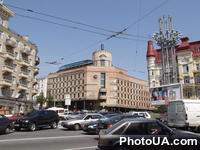 Площадь Льва Толстого в городе Киеве