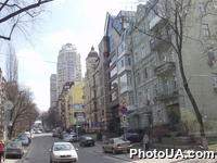 Улица Богдана Хмельницкого в городе Киеве
