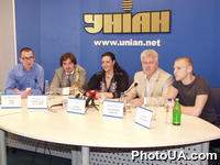 Пресс-конференция на тему: "Победа Украины на фестивале музыкальных видеоклипов Euro Video Grand-Prix 2006"