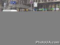 ДТП на улице Крещатик в городе Киеве