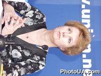 Пресс-конференция на тему: "Киеврада потеряла свою легитимность". На фото: секретарь фракции "Блок Кличка" в Киевраде Наталия Новак