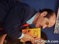Пресс-конференция по поводу презентации книги неизменного члена жюри телепроекта "Танцы со звездами", лауреата международных конкурсов, заслуженного артиста Украины Григория Чапкиса