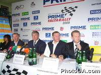 Пресс-конференция посвященная Prime Yalta Rally (11-13 сентября 2009 года) в Крыму городе Ялта