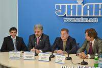 Пресс конференция в УНИАН сторонников роспуска Верховной Рады
