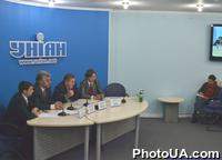 Пресс конференция в УНИАН сторонников роспуска Верховной Рады