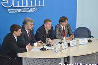 Пресс конференция в УНИАН сторонников роспуска Верховной Рады